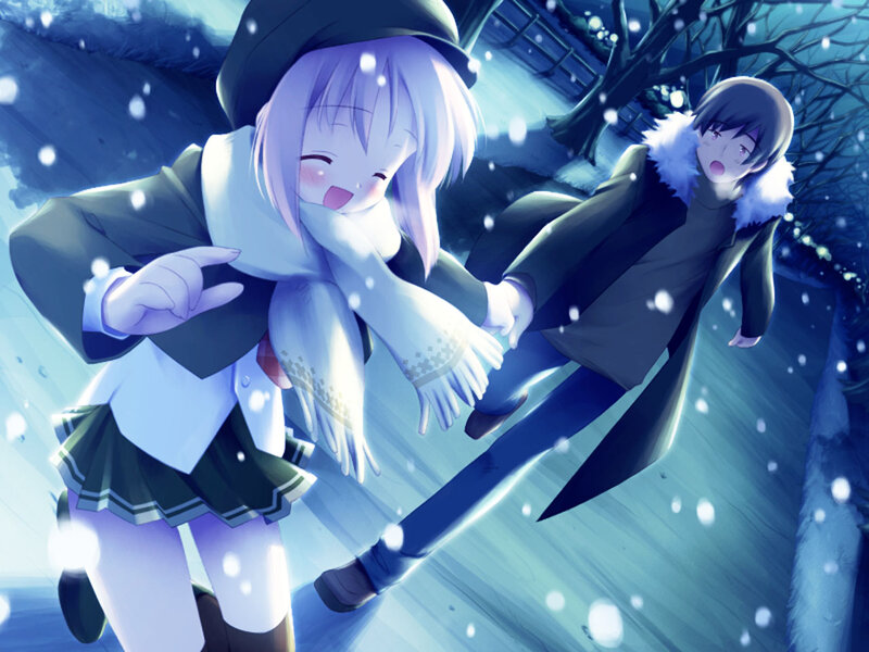 Winter snow fun