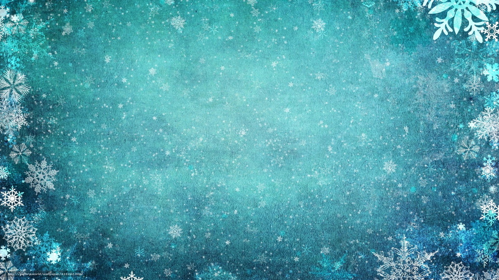 winter snowflake background