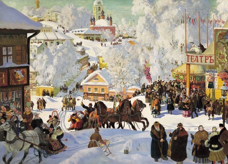 Winter Town Festival — White