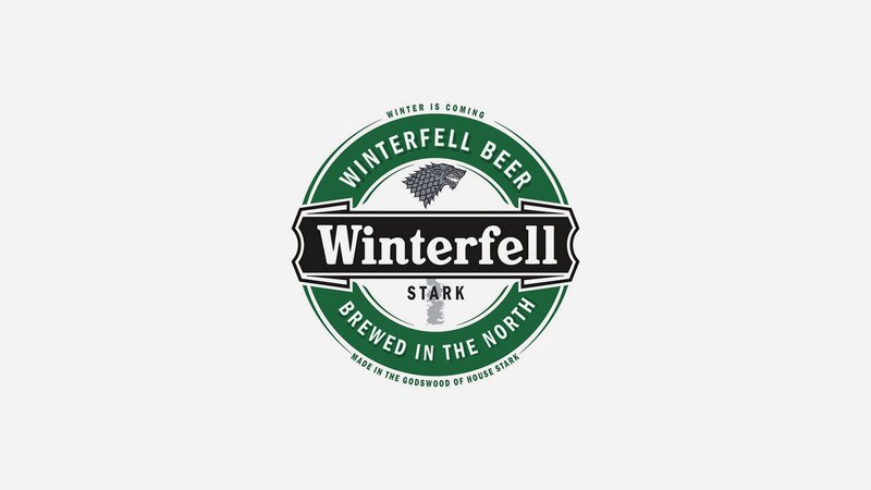 Winterfell Beer Label