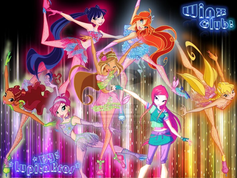 Winx Club Characters — Pink, Energetic