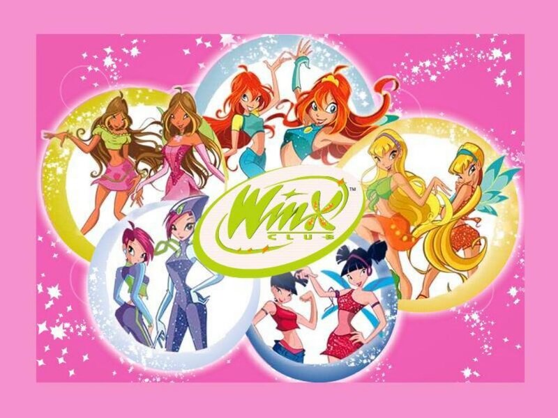 Winx Club Characters — Pink, Playful, Anime