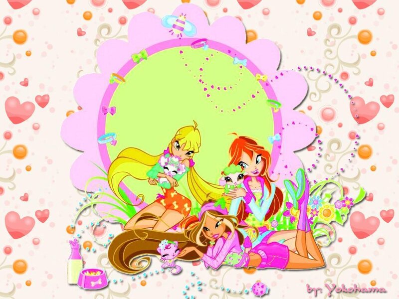 Winx Club Characters — Pink