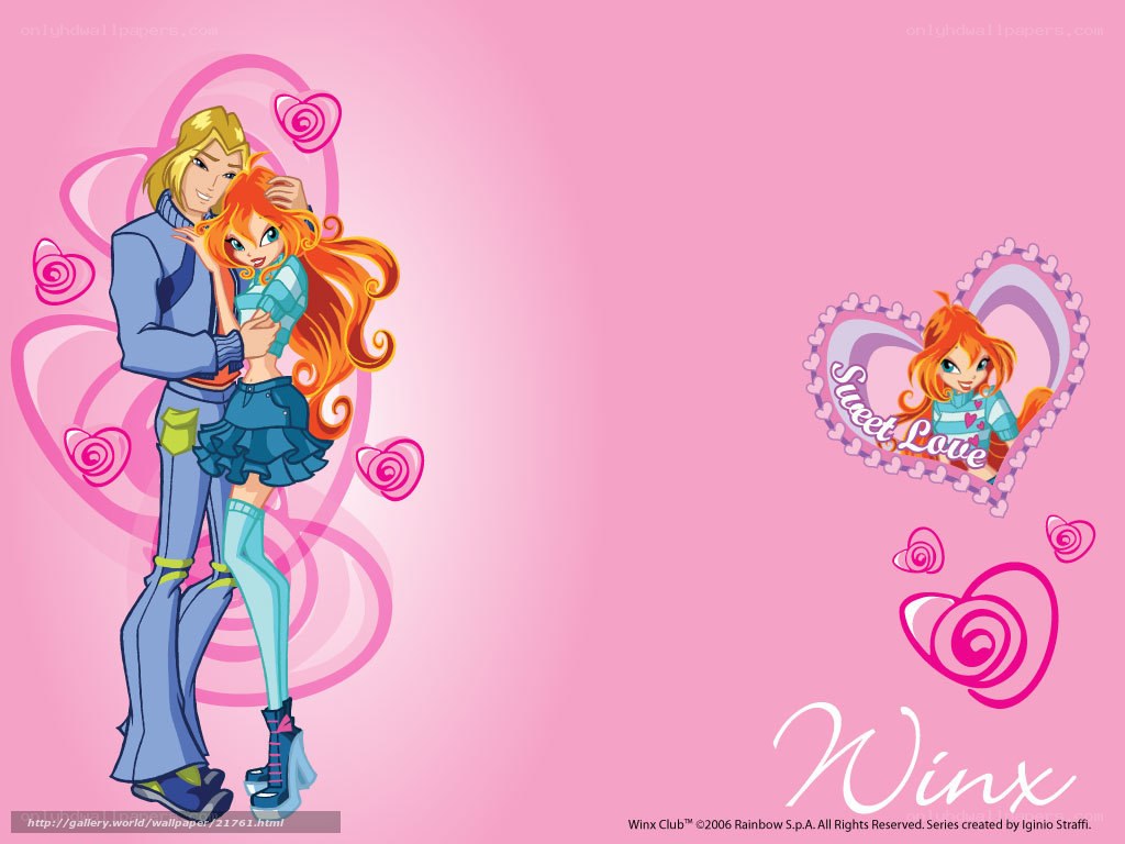 Winx Club couple wallpaper