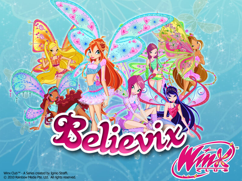 Winx Club Fairies — Blue, Magical, Cheerful