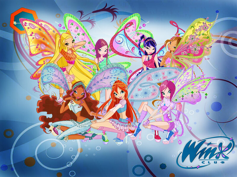 Winx Club Fairies — Blue, Magical, Vibrant