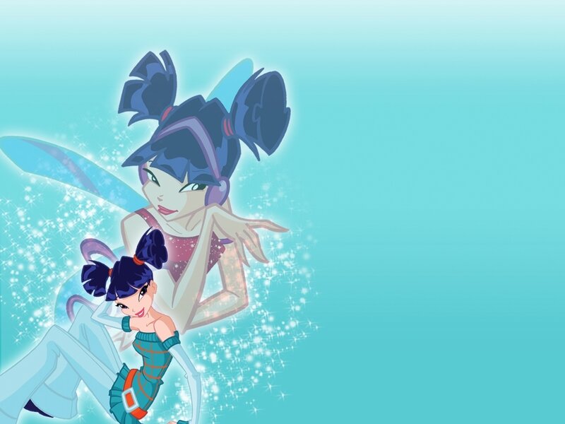 Winx Club fairies in action