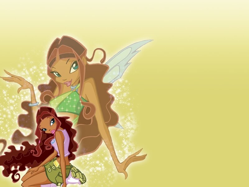 Winx Club fairies in action