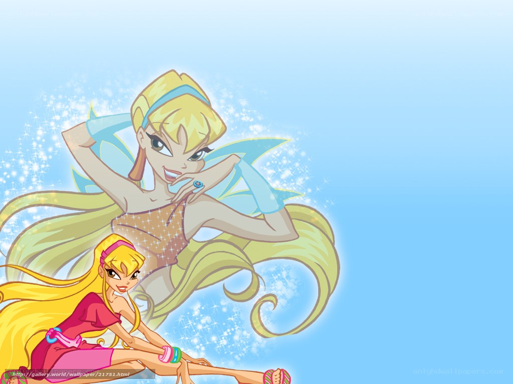 Winx Club fairies in action