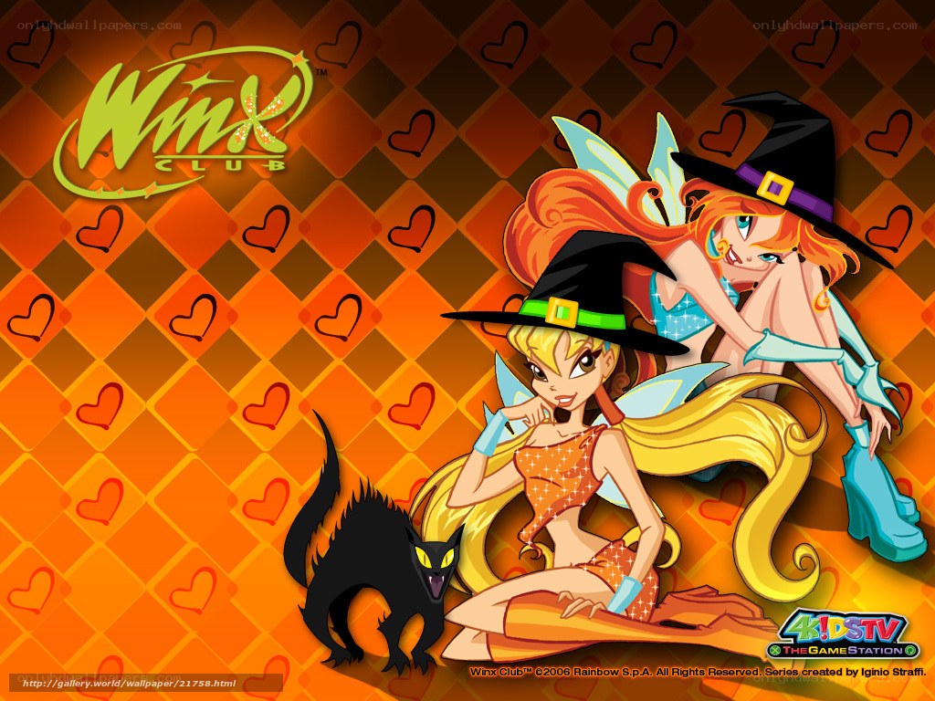 Winx Club Halloween characters