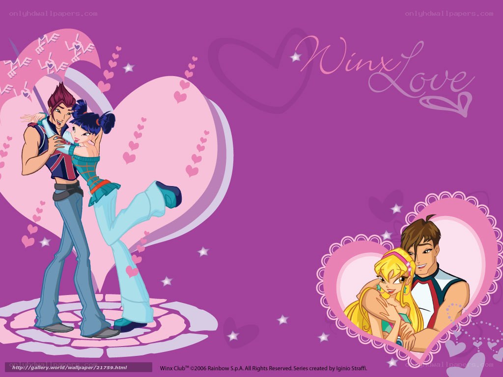 Winx Club love scene