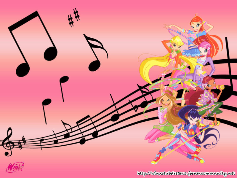 Winx Club music wallpaper