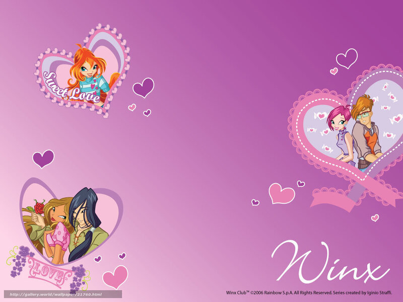 Winx Club Valentine's Day wallpaper