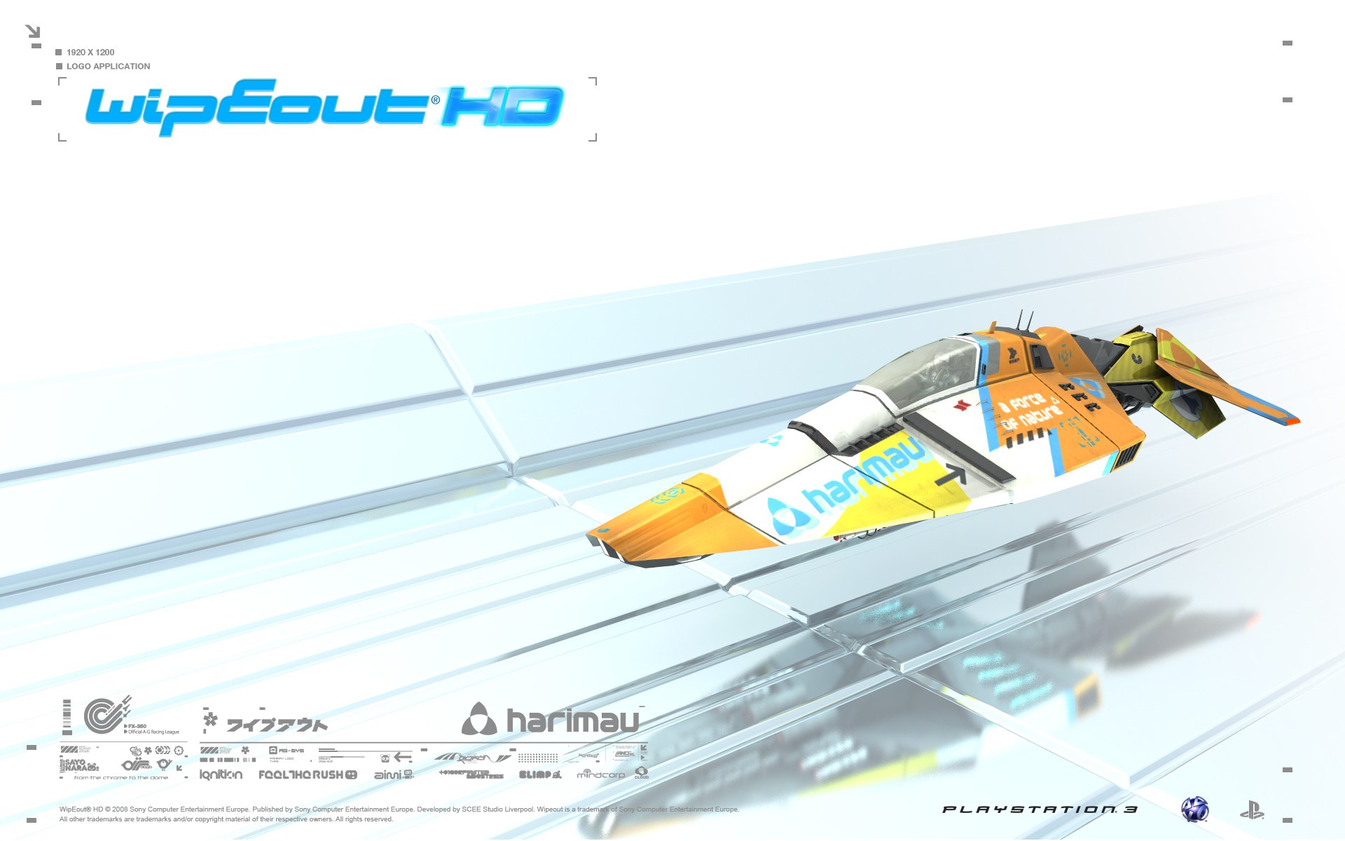 Wipeout HD game art