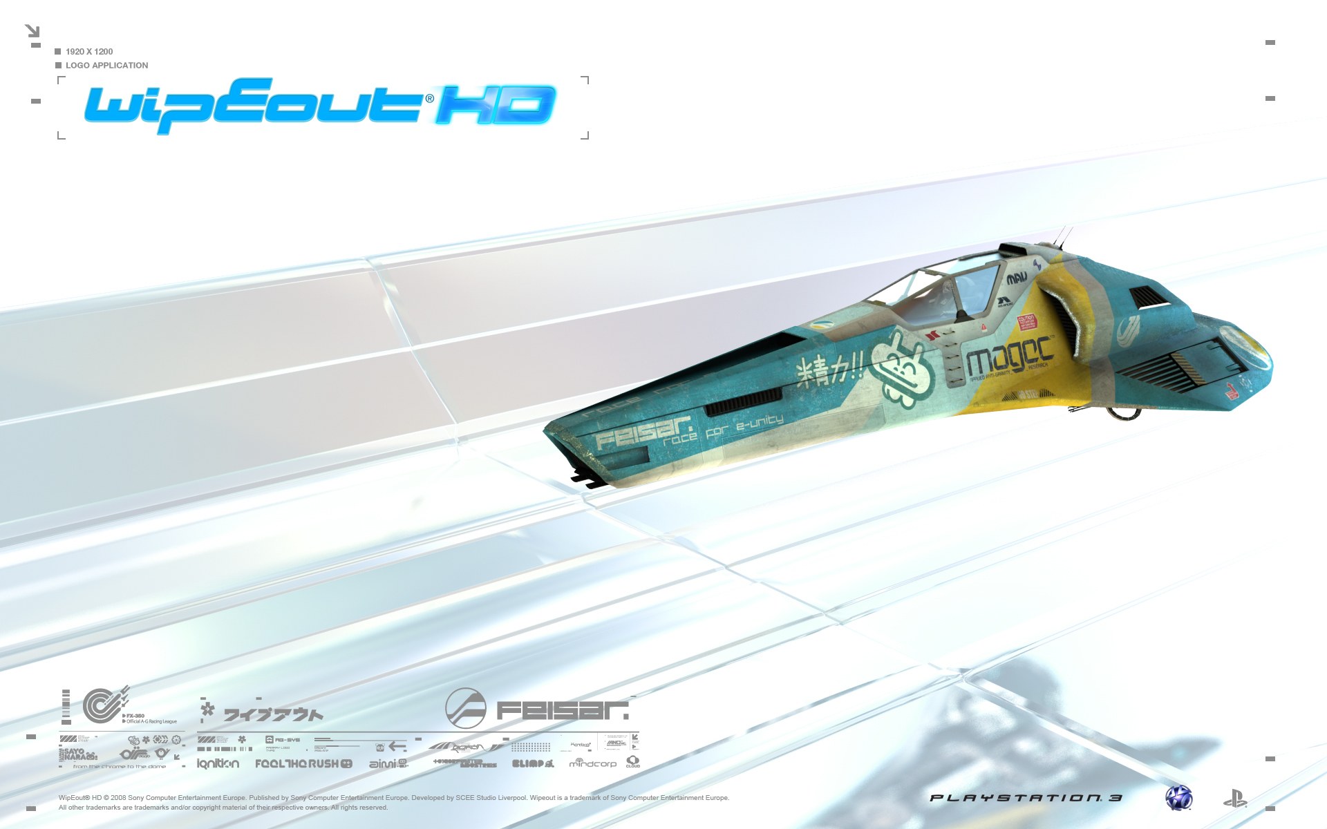 Wipeout HD game art