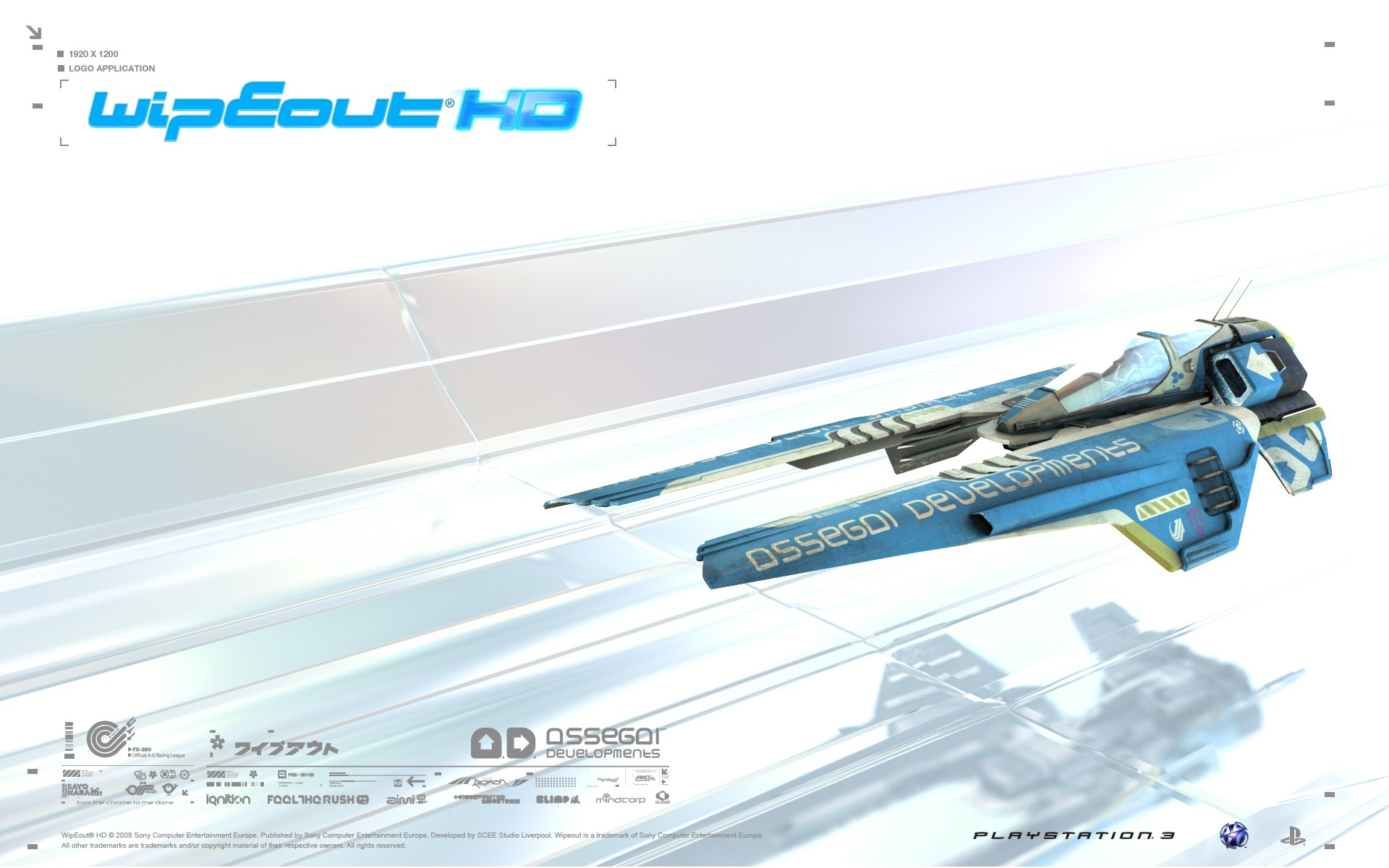 Wipeout HD game art
