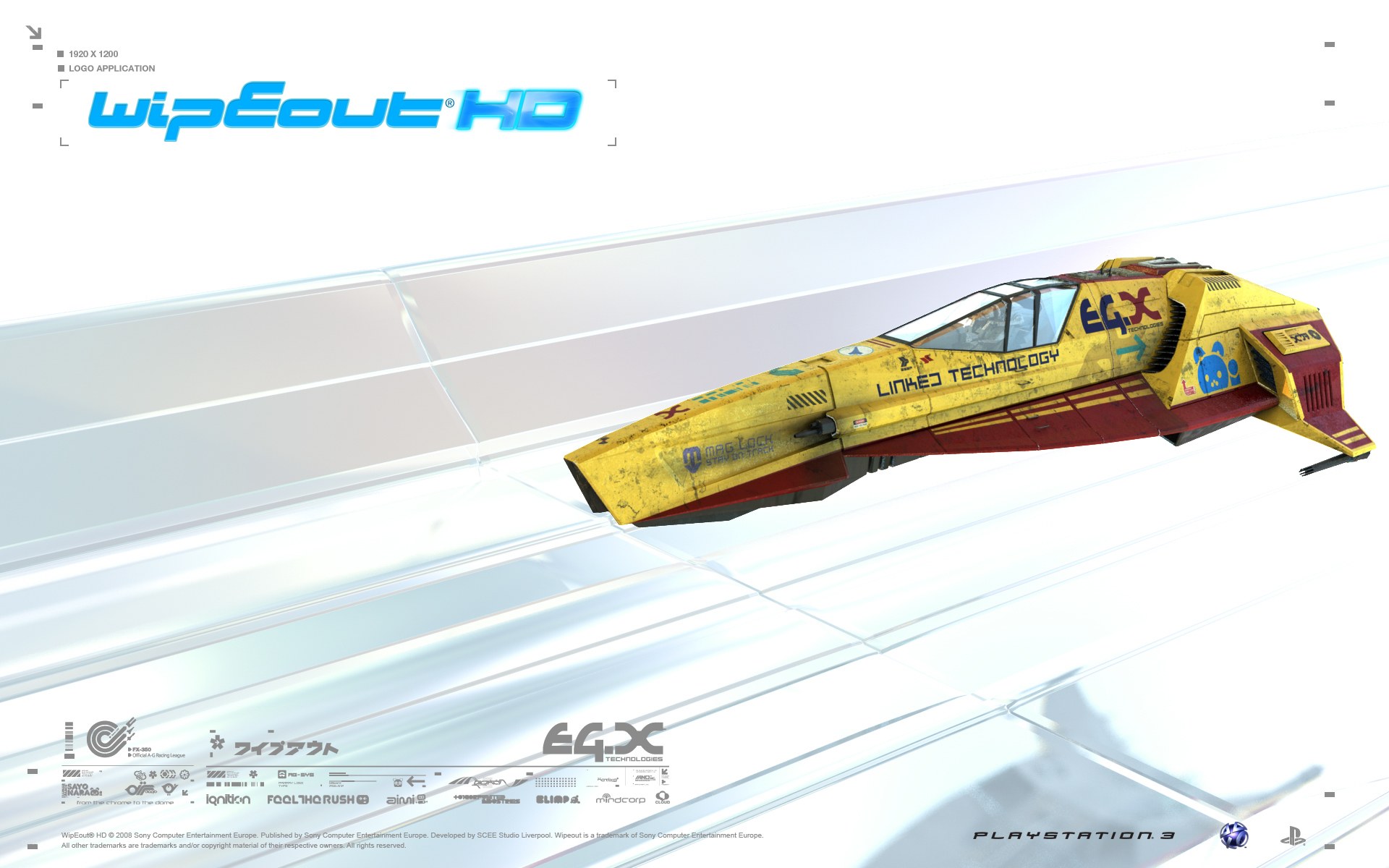 Wipeout HD game art