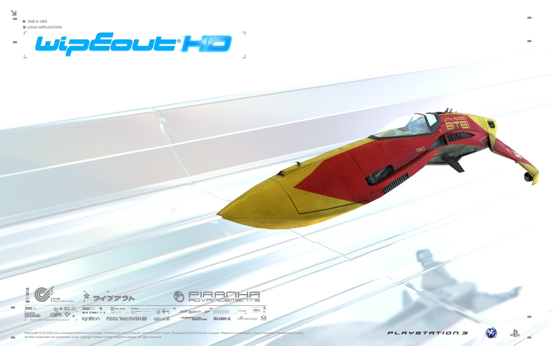 Wipeout HD game art