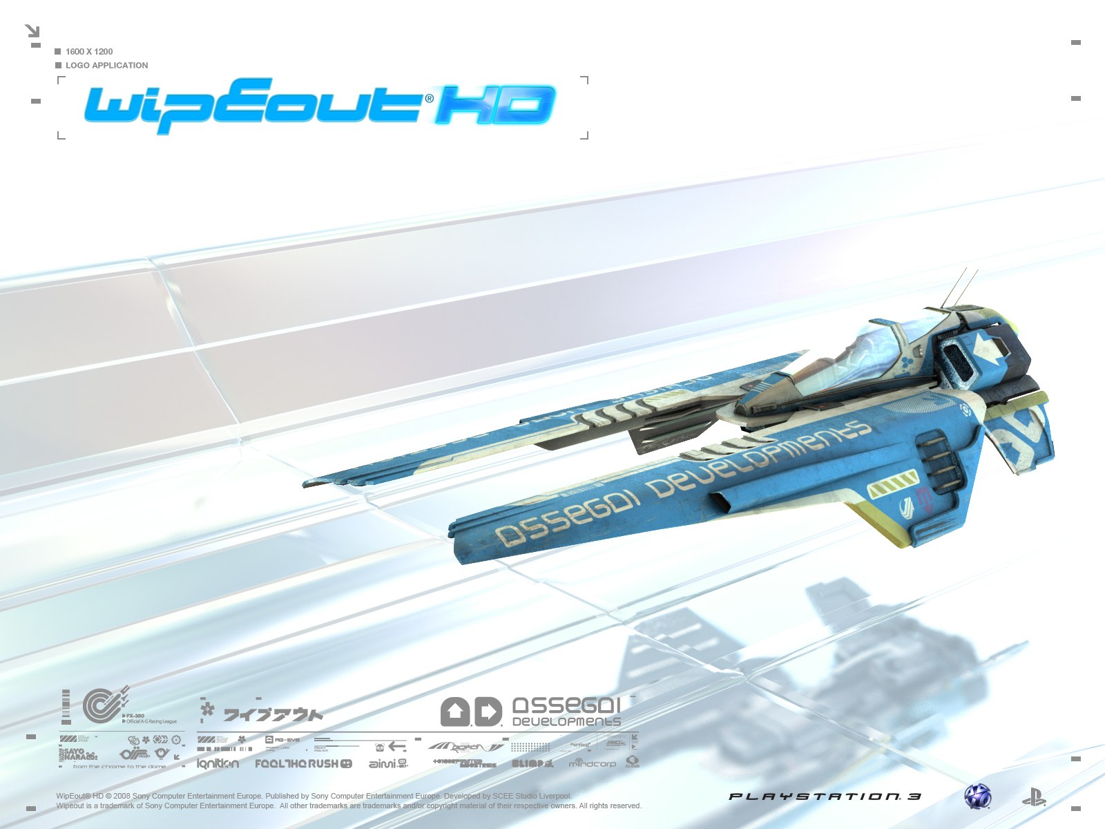 Wipeout HD game art
