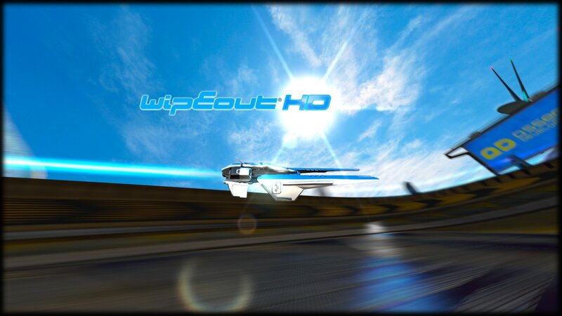 WipEout HD game title screen