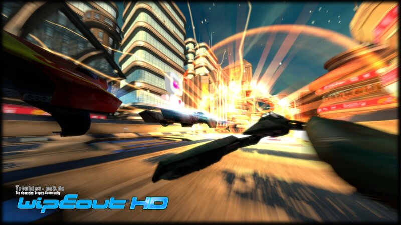 Wipeout HD gameplay scene