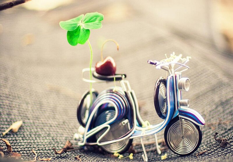 Wire Scooter Model