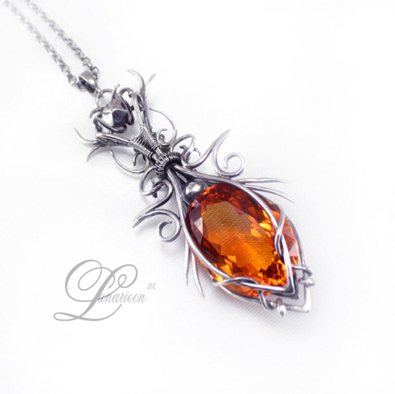 Wire-wrapped Pendant