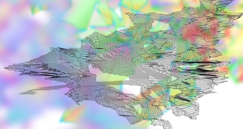 Wireframe Abstract Shape