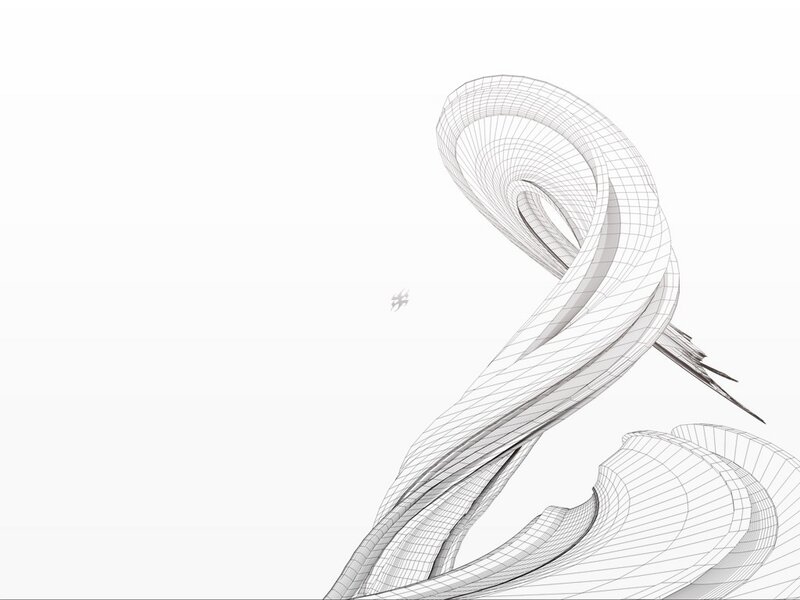 Wireframe Sculpture