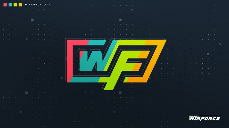 WIRFORCE Logo — Black, Modern