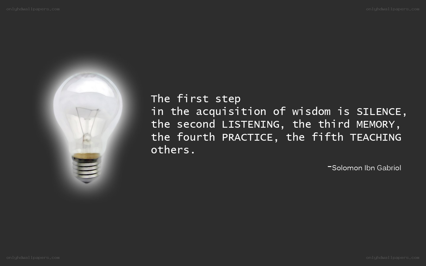 wisdom steps quote