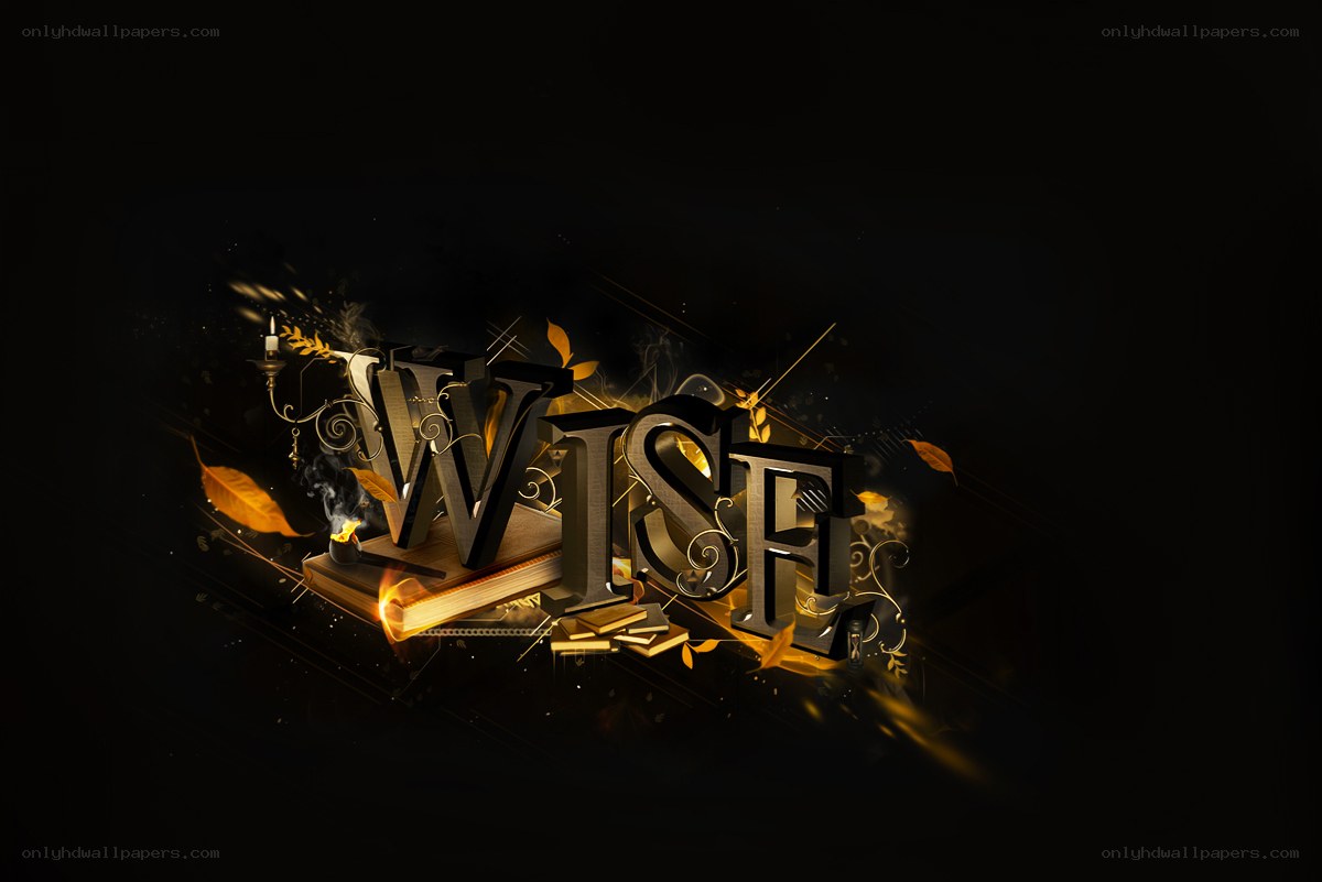 wise word art design