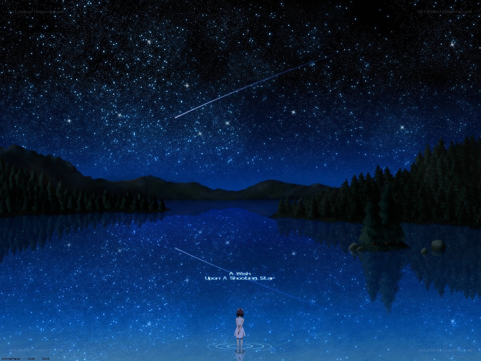 Wishing upon a shooting star