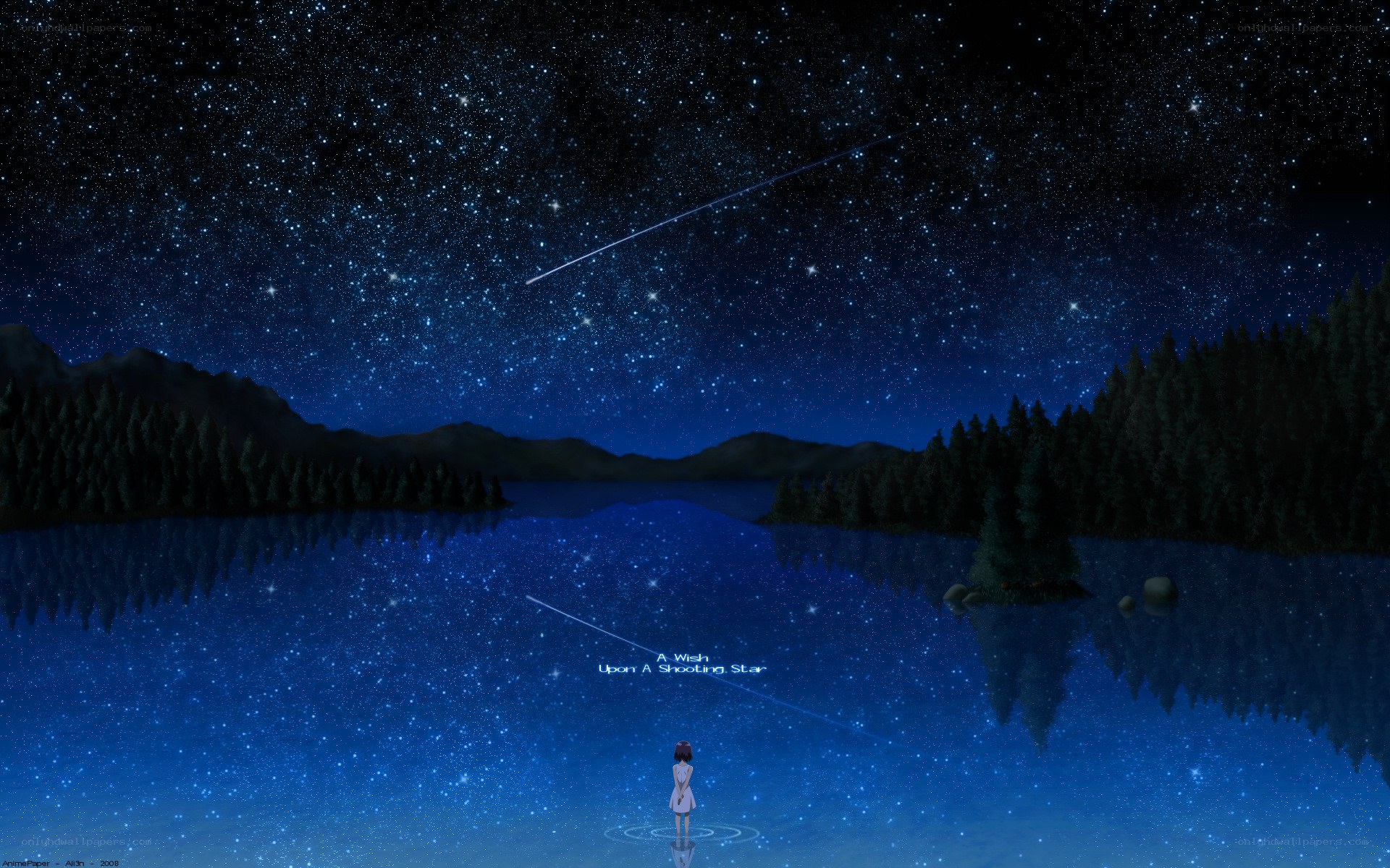Wishing upon a shooting star