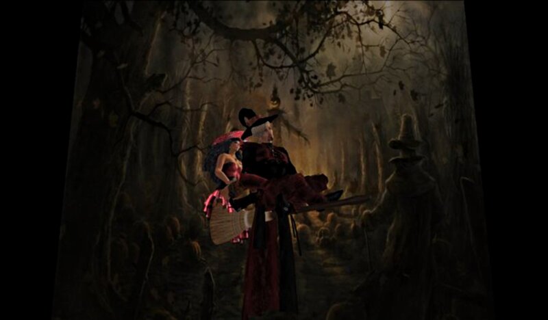 Witch Carrying Woman
