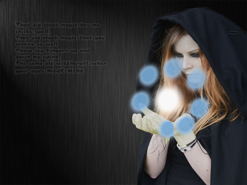witch casting spell