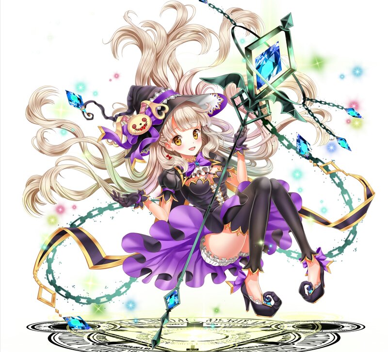 Witch Character with Staff