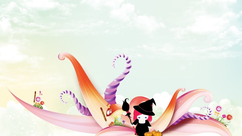 Witch Character with Tentacles