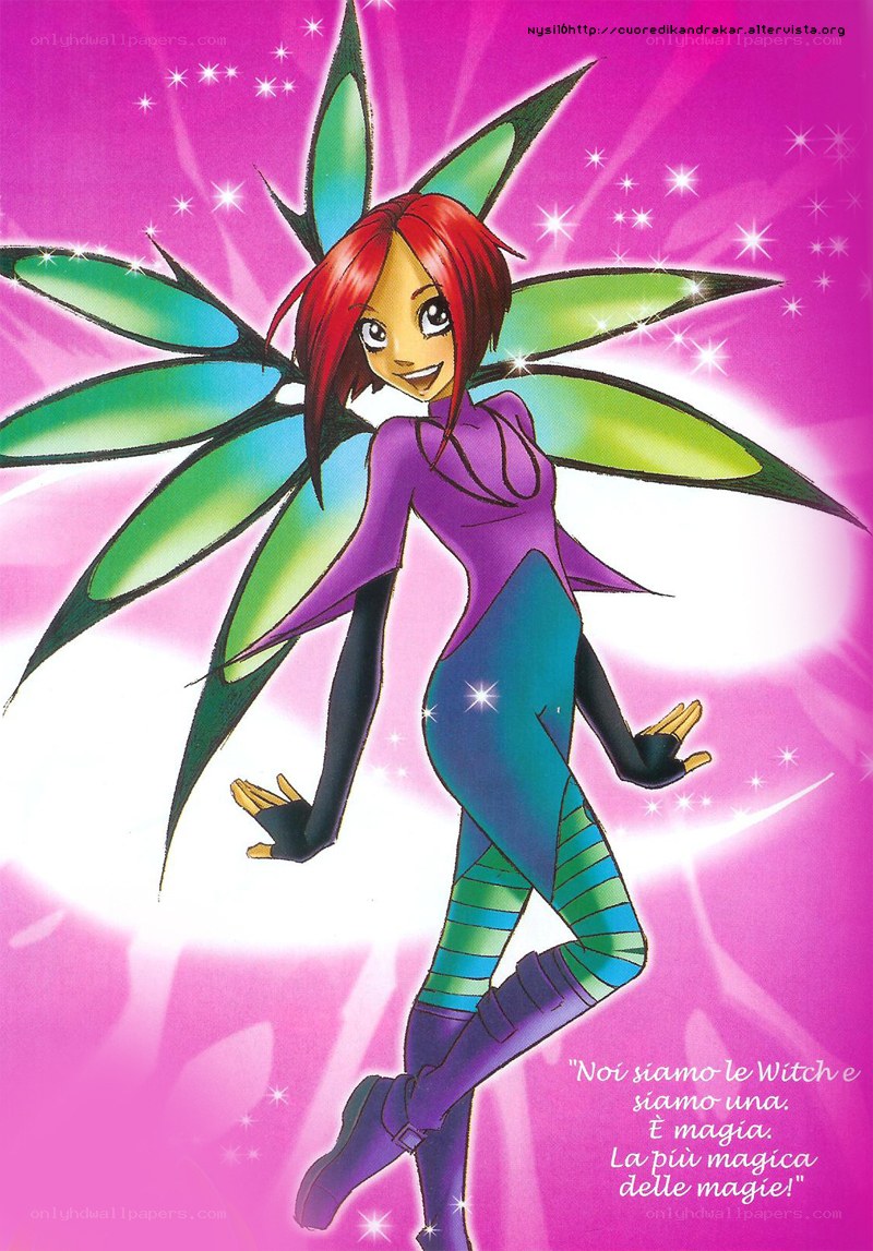Witch fairy character art