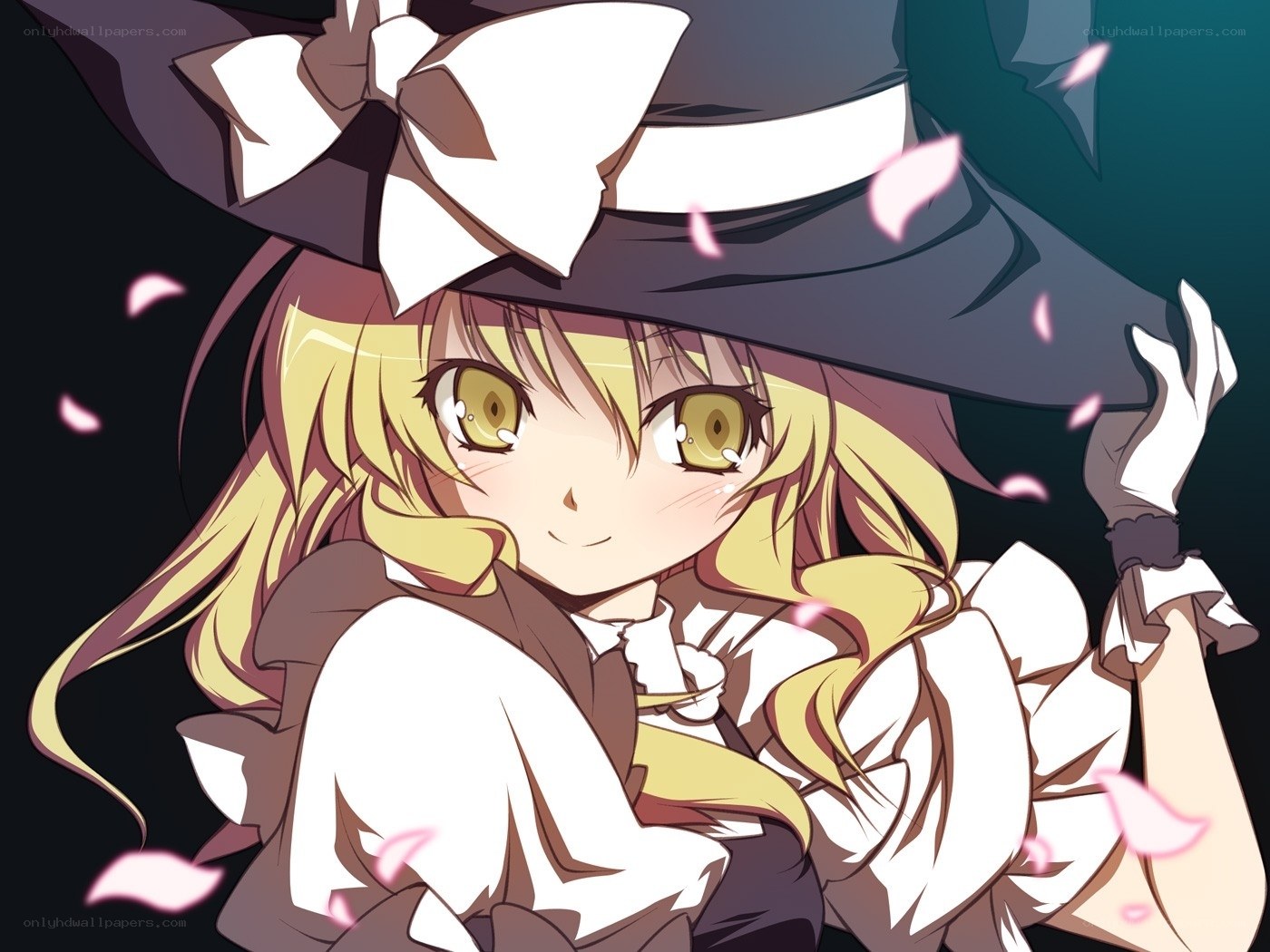 witch girl with bow