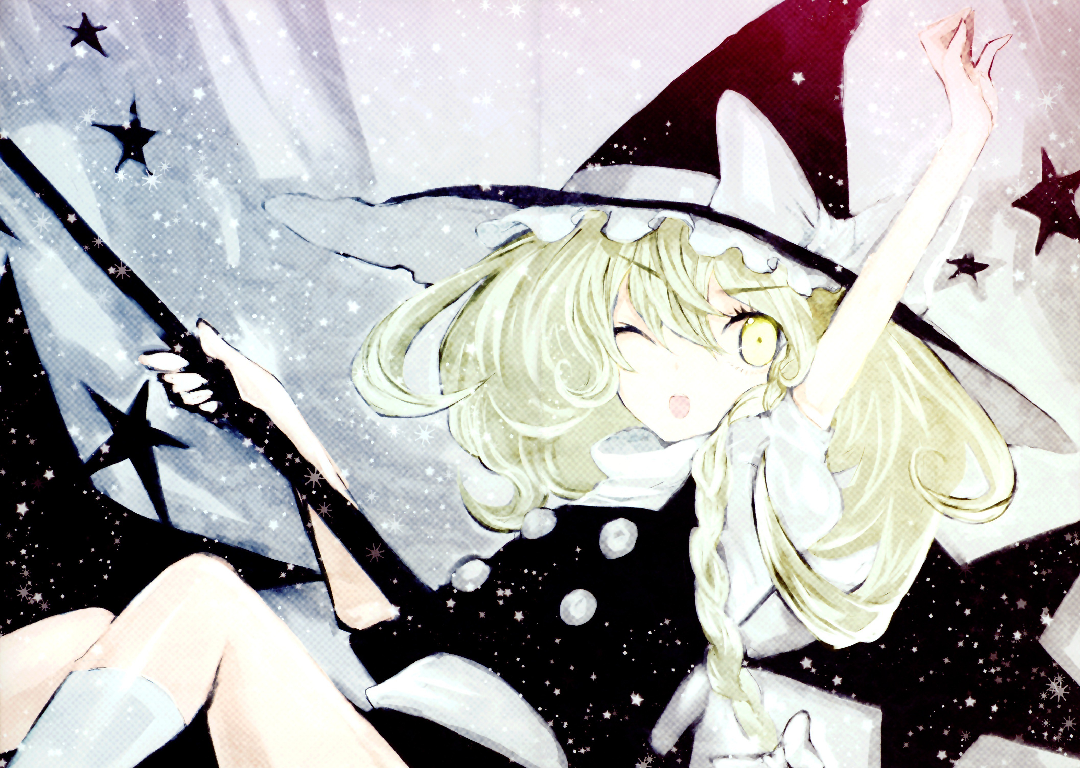 witch girl with wand