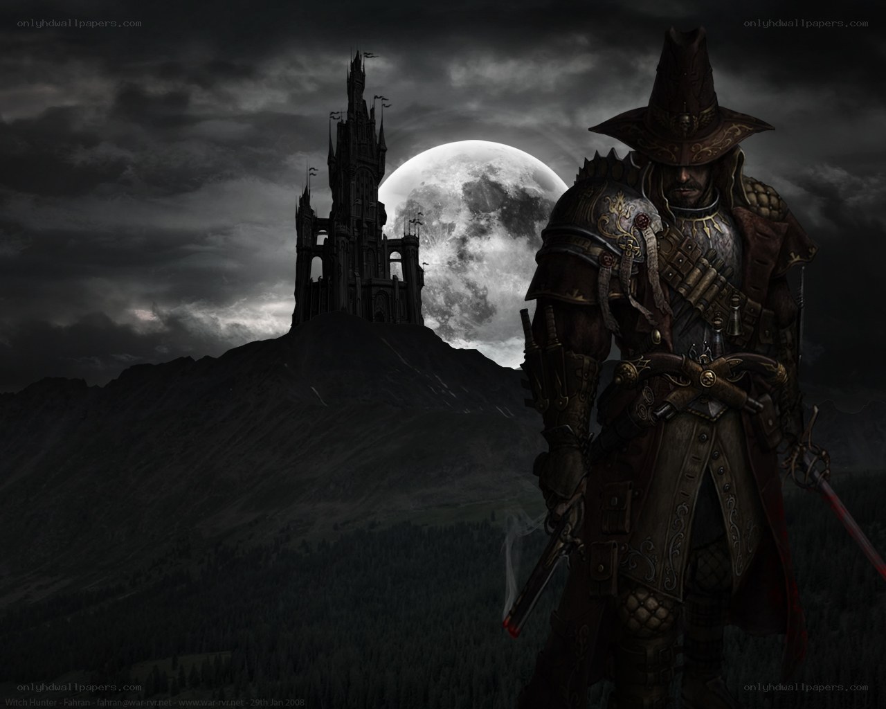 Witch Hunter in Moonlight