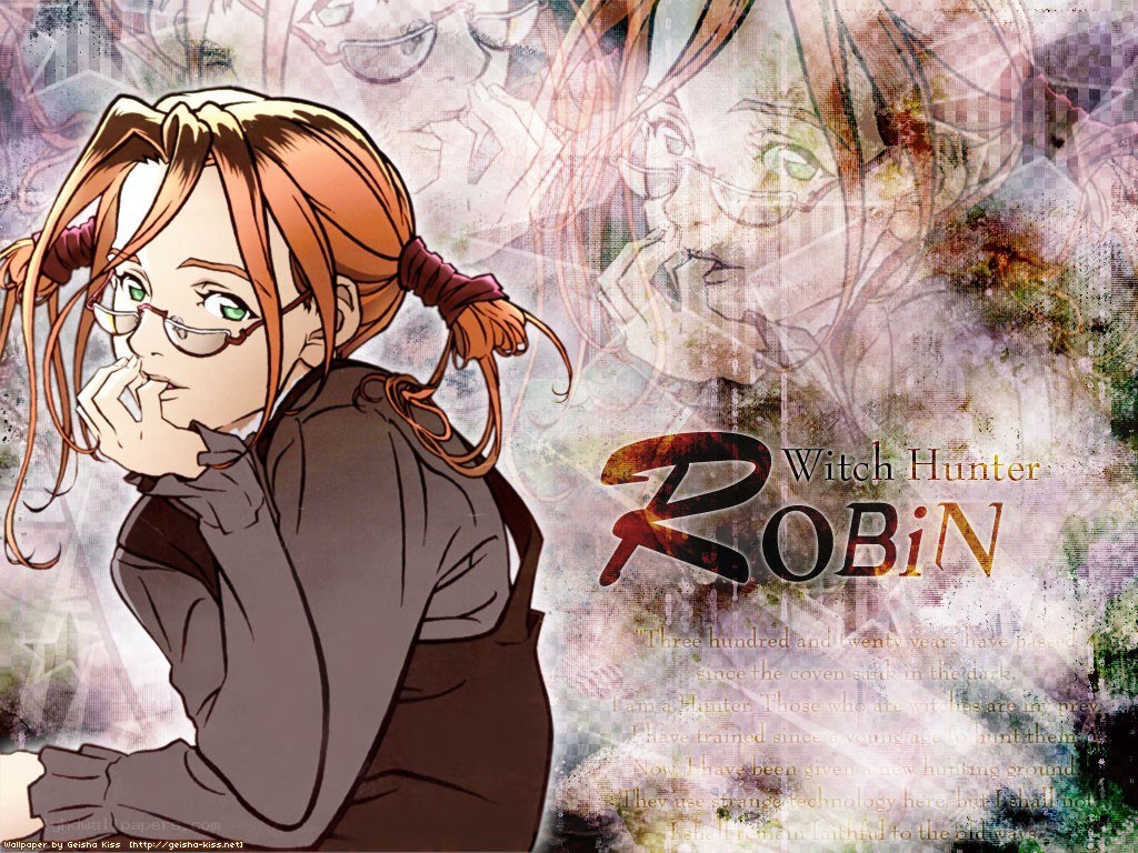 Witch Hunter Robin anime art