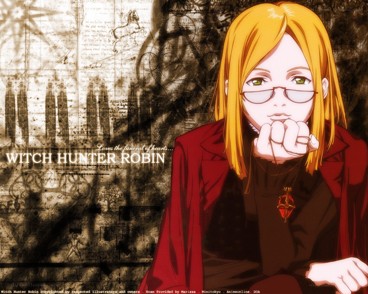 Witch Hunter Robin character art