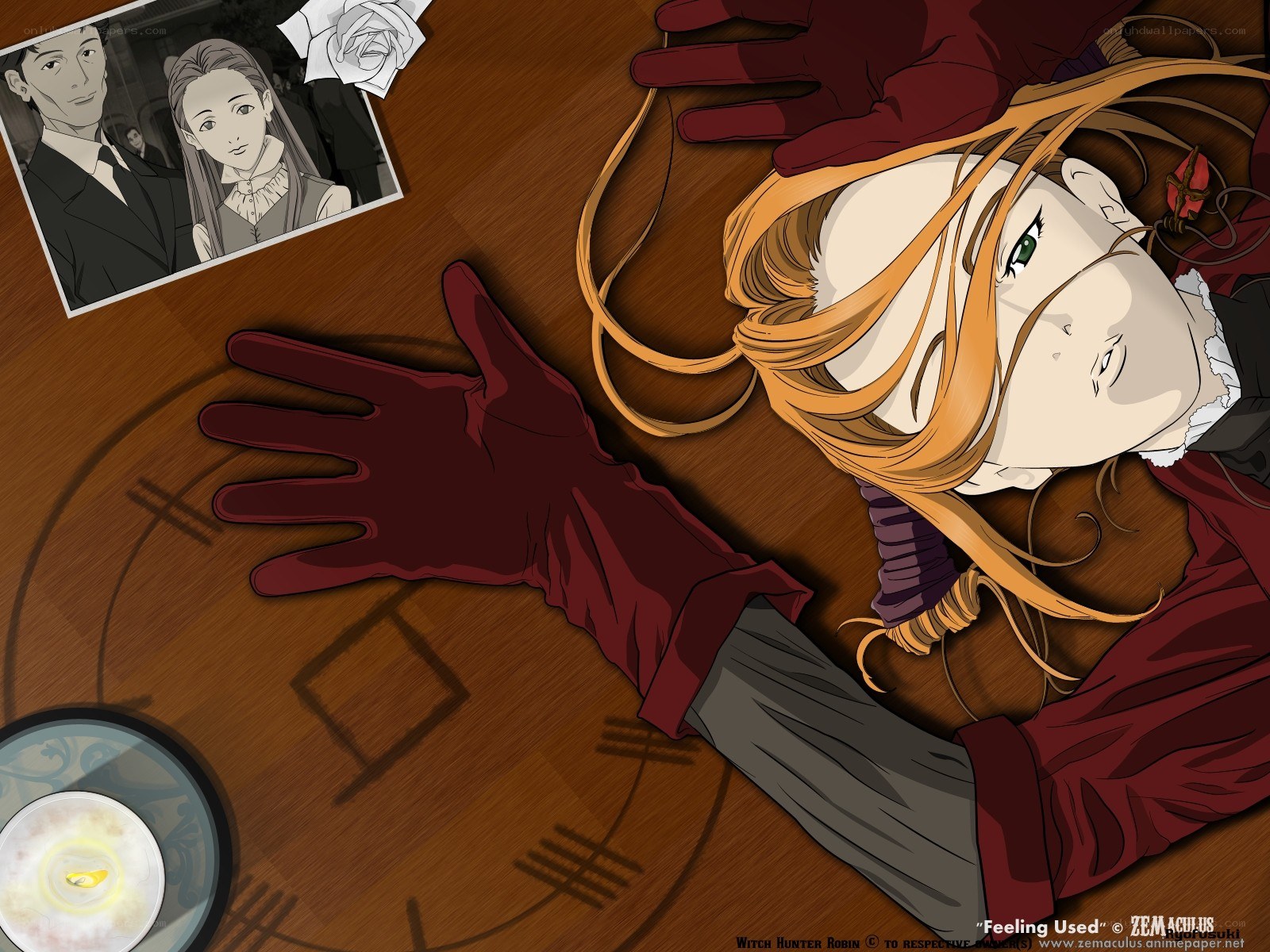 Witch Hunter Robin character scene