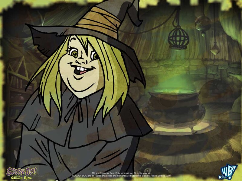 Witch in a Cauldron Room — Green