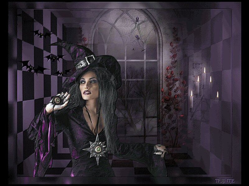 Witch in a Dark Room