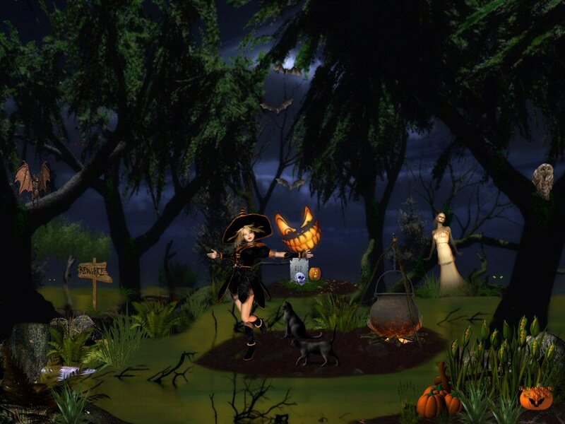 Witch in a Forest — Black
