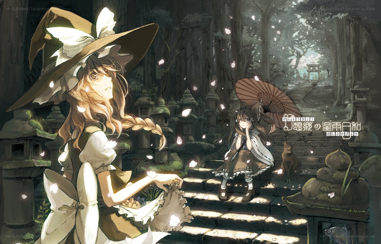 Witch in a forest