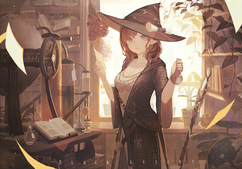 Witch in a Laboratory — Brown